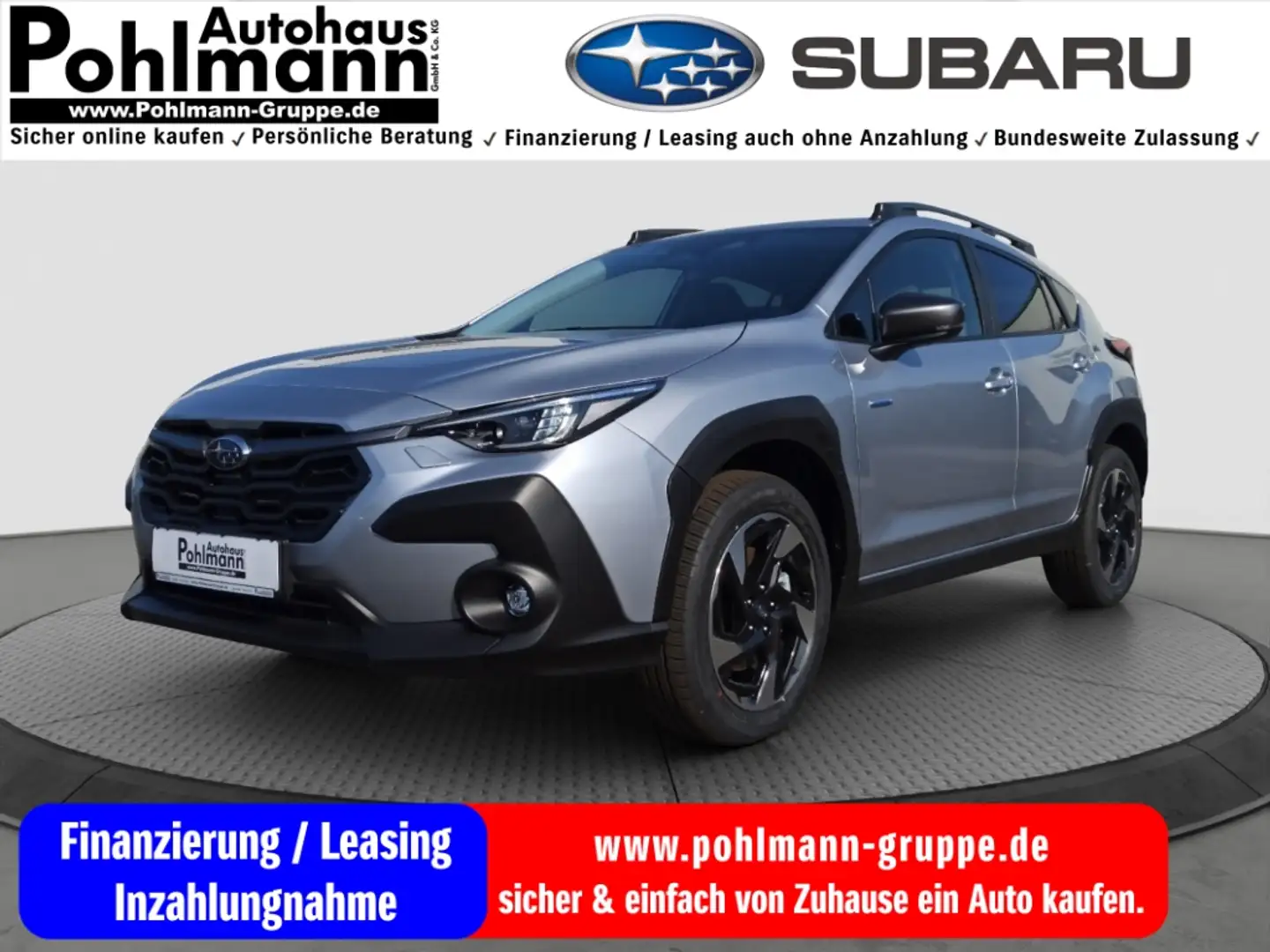 Subaru Crosstrek 2.0ie COMFORT e-Boxer Navi LED Kurvenlicht ACC App Plateado - 1