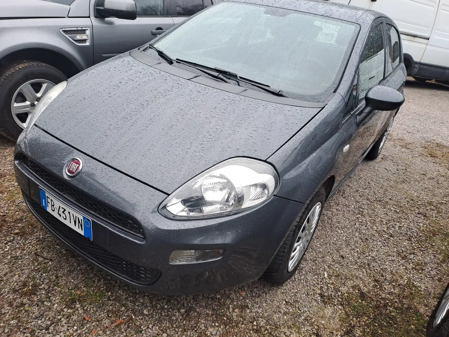 Fiat Grande Punto 1.2 benzina neopatentati euro5 Gris - 2
