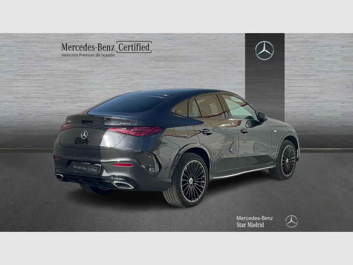Mercedes-Benz GLC 300 Coupé e 4MATIC Gris - 2