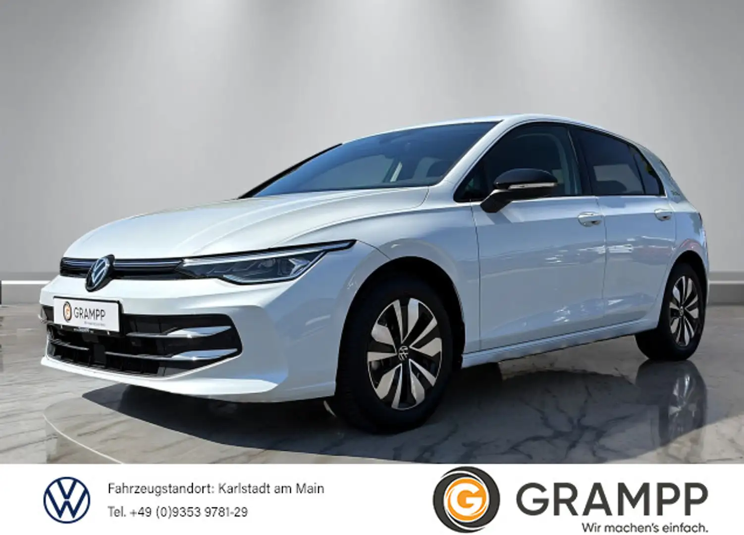 Volkswagen Golf Goal 2.0TDI DSG +AHK+KAMERA+LED+ASSISTS+ Weiß - 1