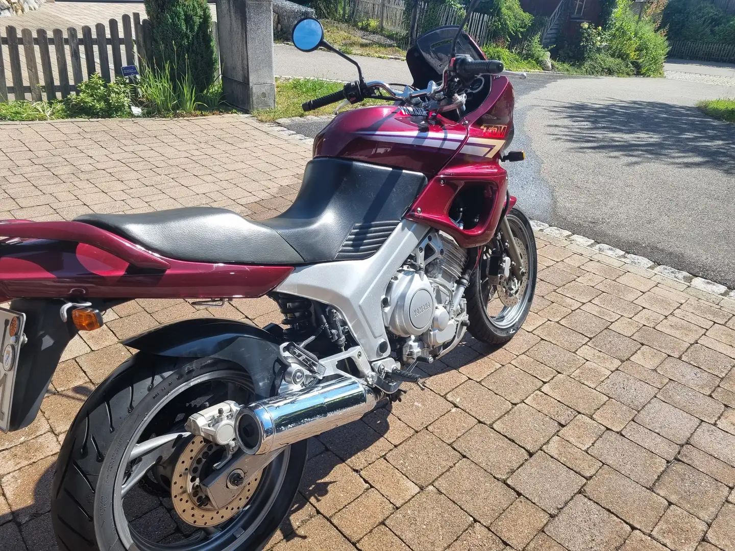 Yamaha TDM 850 Tankruckdack Roşu - 1