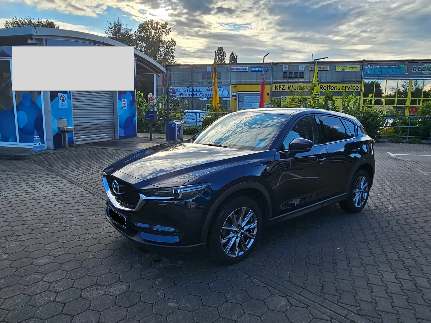 Mazda CX-5 CX-5 Diesel SKYACTIV-D 184 AWD SCR Sports-Line Albastru - 2