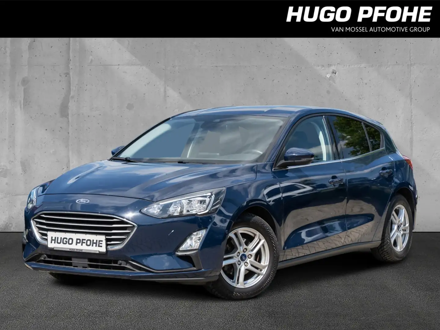 Ford Focus 1.0 EcoBoost Cool&Connect (EURO 6d-TEMP) SHZ LED N Blauw - 1
