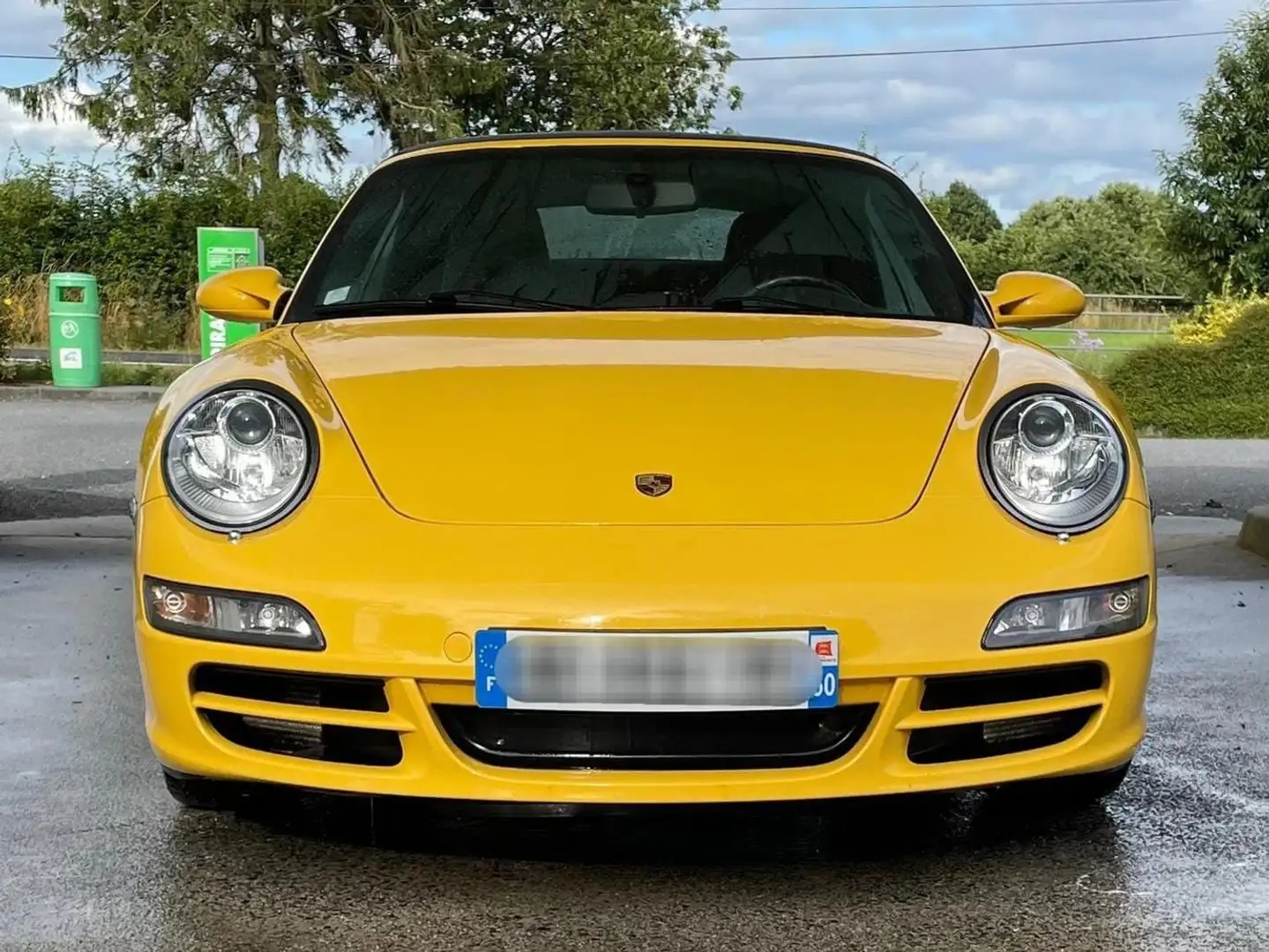Porsche 997 911 Carrera Cabriolet 3.6i Jaune - 1