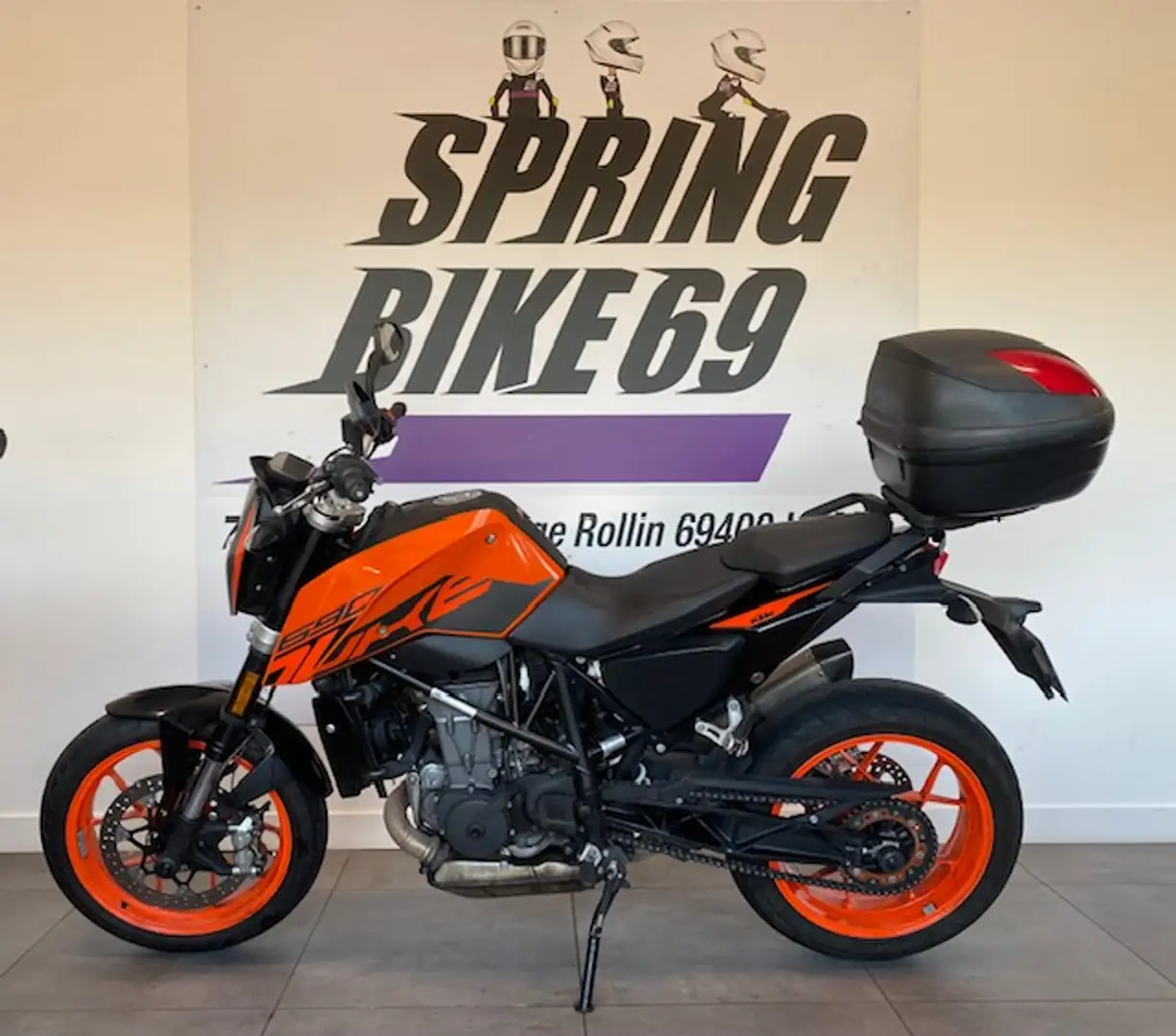 KTM 690 Duke Arancione - 1