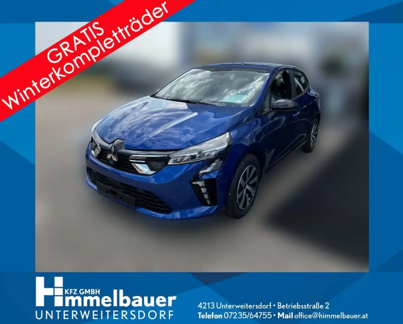 Mitsubishi Colt 1,0 MPI Turbo YUKI Invite C 25 Winterräder Gratis! Blau - 1