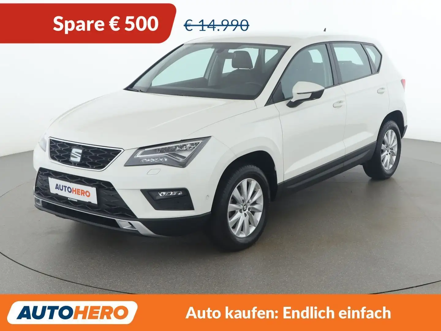 SEAT Ateca 1.0 TSI Style Weiß - 1
