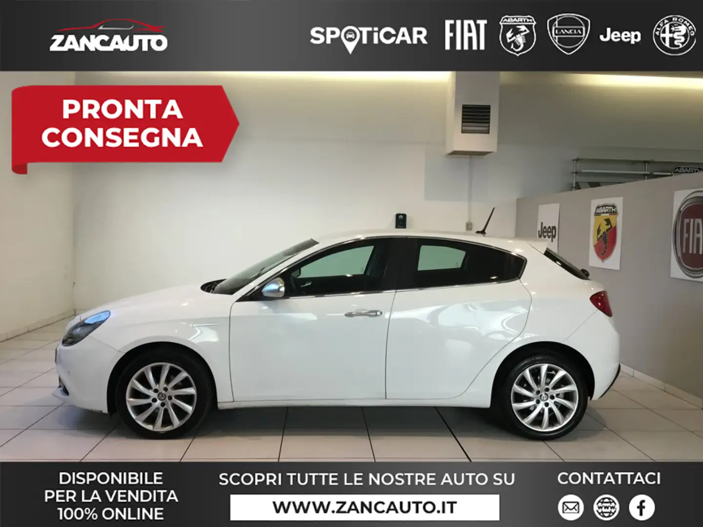 Alfa Romeo Giulietta 1.6 JTDm TCT 120 CV Ti Bílá - 1