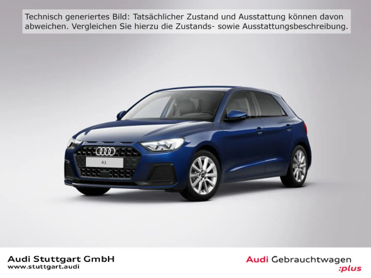 Audi A1 advanced 30 TFSI Blau - 1