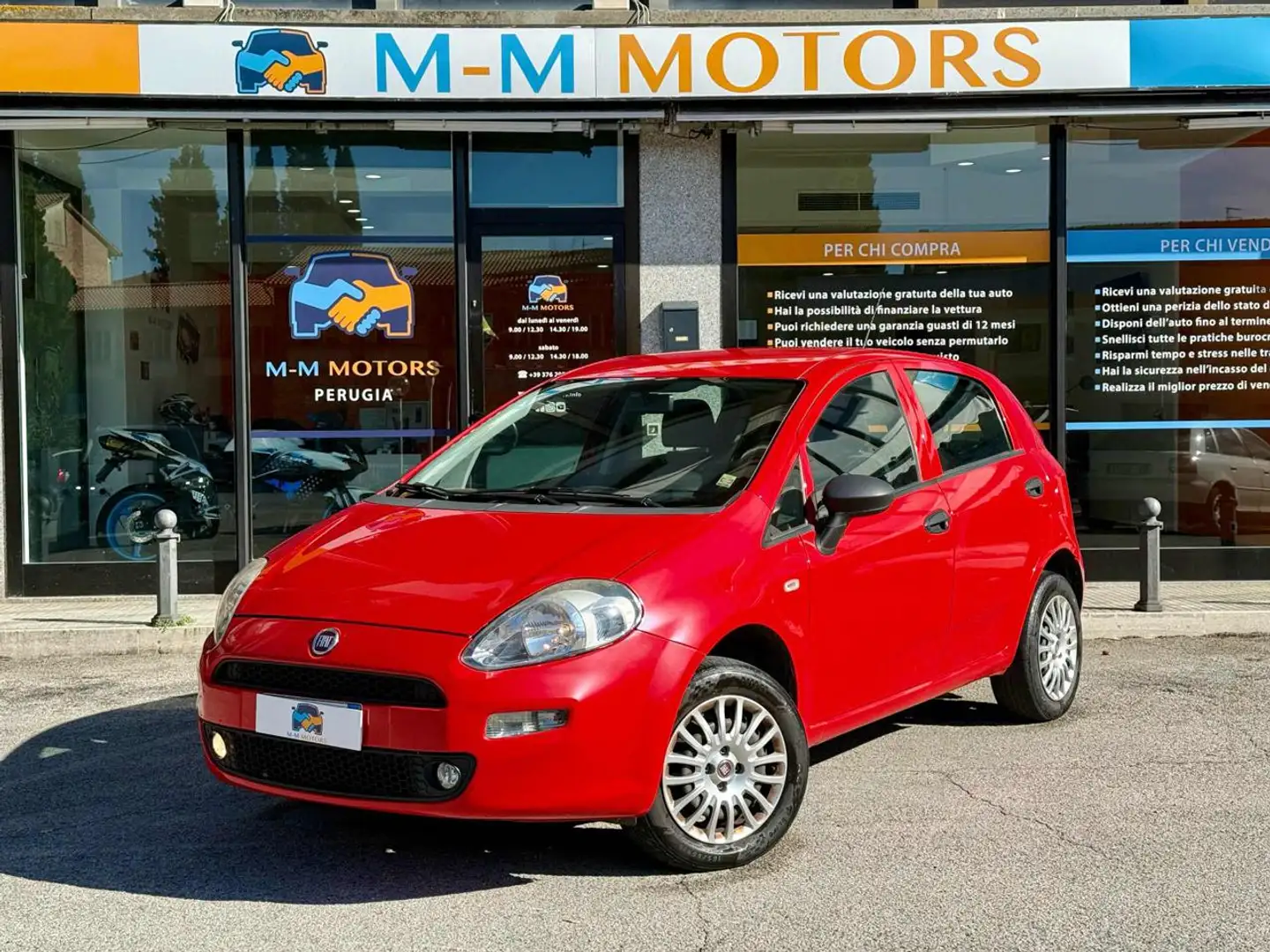 Fiat Punto 1.4 8V 5 porte Natural Power Street Rouge - 1