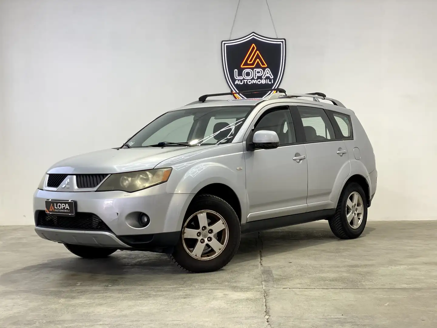 Mitsubishi Outlander Outlander II 2007 2.0 di-d Invite dpf Argento - 2