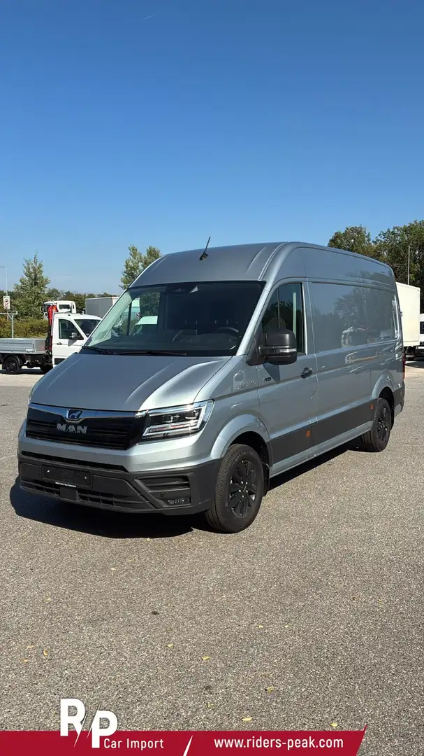 MAN TGE 3.160 L3H3 Allrad 163 PS RS 3.640 Automatik... Silber - 1