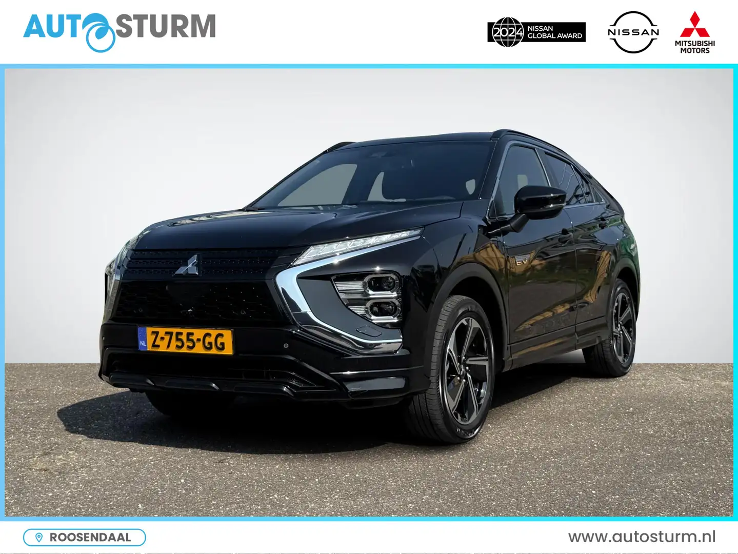 Mitsubishi Eclipse Cross 2.4 PHEV Executive | Stuur- + Stoelverwarming | Do Zwart - 1