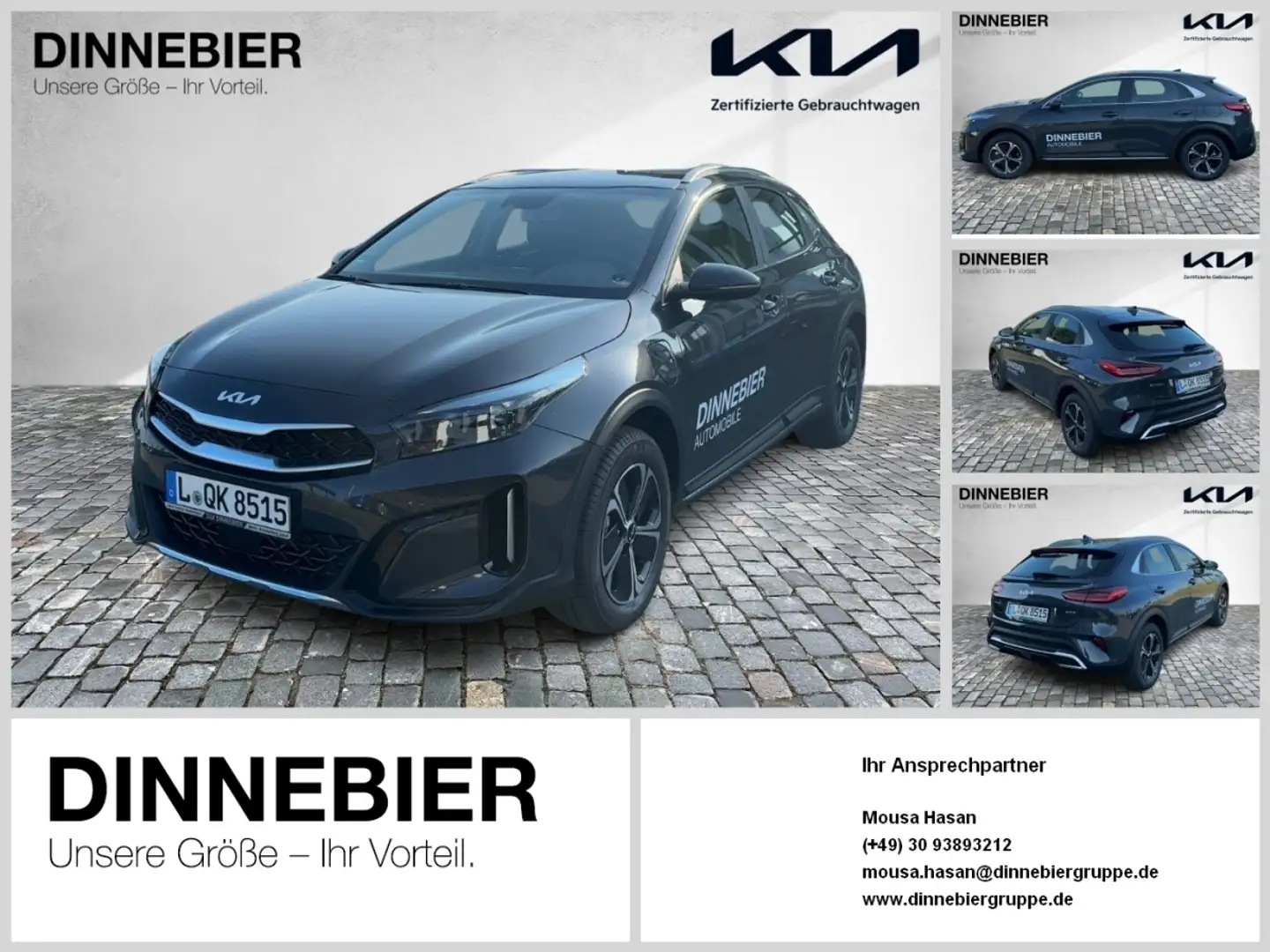 Kia XCeed 1.6 PHEV *LED+KAMERA+NAVI+SITZHEIZUNG* Noir - 1