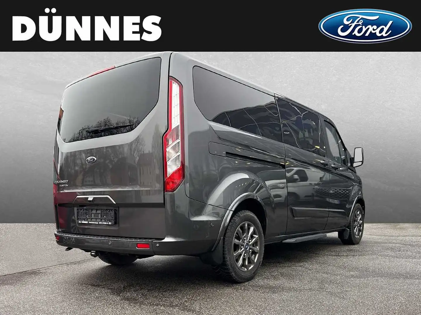 Ford Tourneo Custom TDCi 320 L2H1 VA Autm. Titanium X Gris - 2