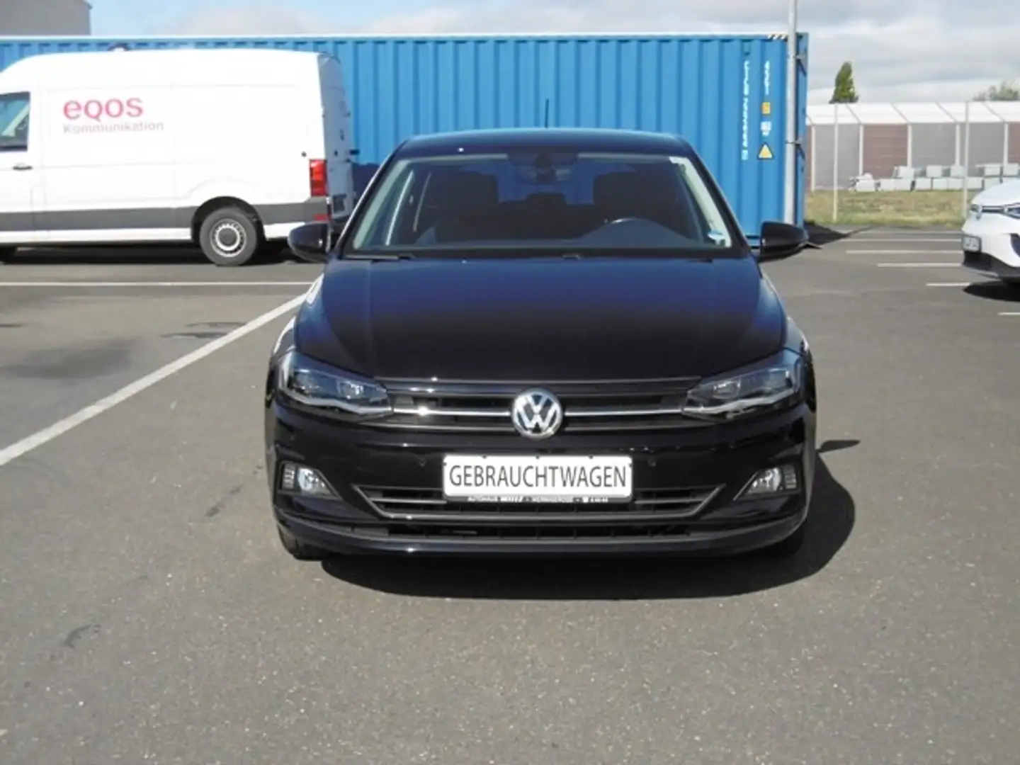 Volkswagen Polo 1.0 TSI IQ.DRIVE Klima Navi Einparkhilfe Zwart - 2