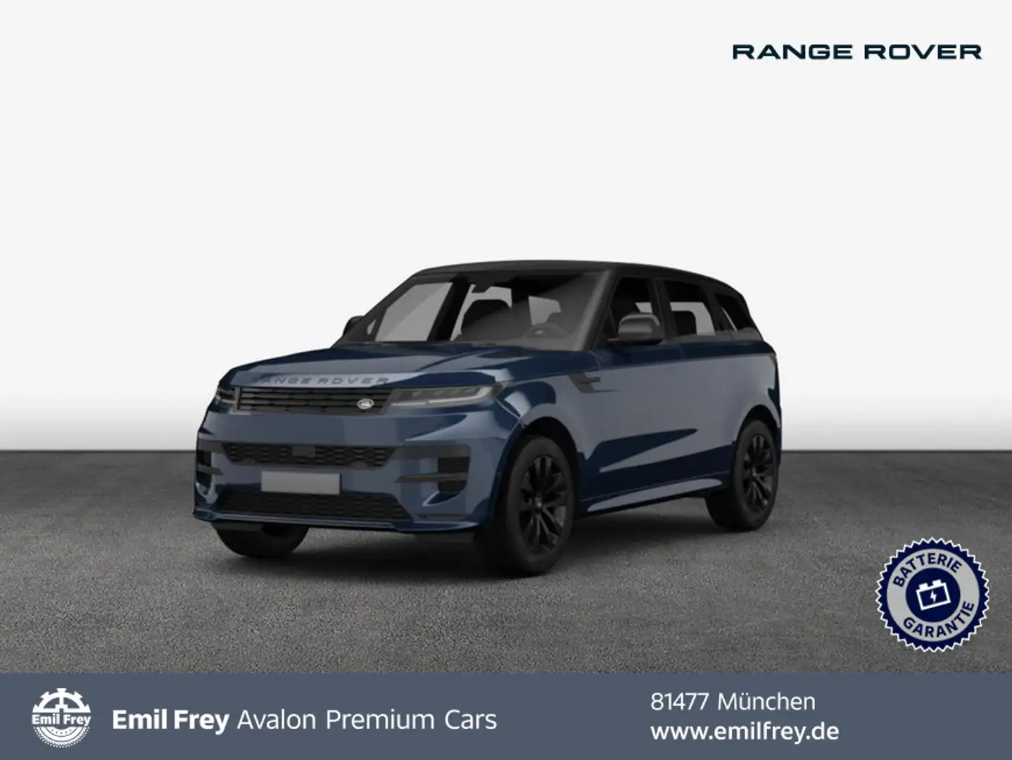 Land Rover Range Rover Sport P460e Hybrid Dynamic SE 294 kW, Zwart - 1
