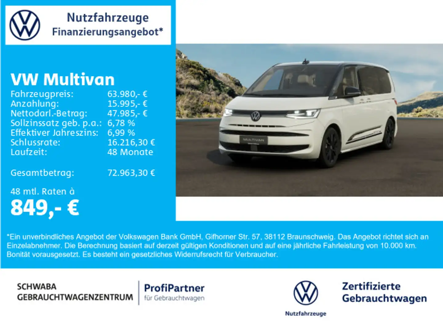 Volkswagen T7 Multivan Edition 2,0 TDI DSG *Kurzzulassung* Blanc - 1