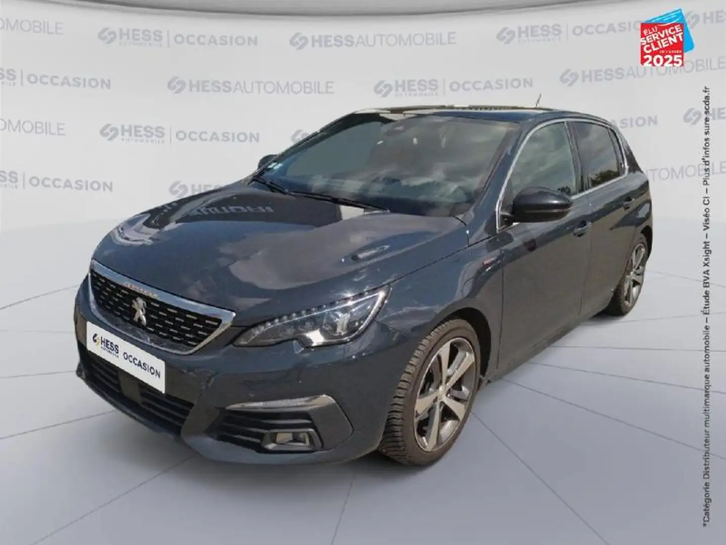 Peugeot 308 1.2 PureTech 130ch E6.c S\u0026S GT Line 108g Gris - 1