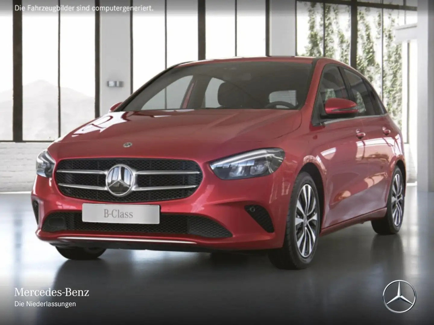 Mercedes-Benz B 250 e STYLE+LED+KAMERA+TOTW+KEYLESS+8G Rot - 2