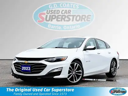 White 2023 Chevrolet Malibu Sedan Front-Wheel Drive Automatic