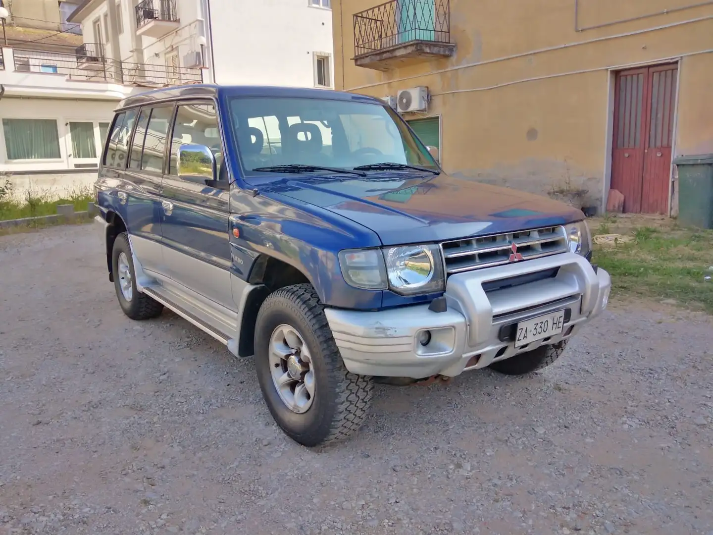 Mitsubishi Pajero GLS V20 7 POSTI PROMISCUO Bleu - 1