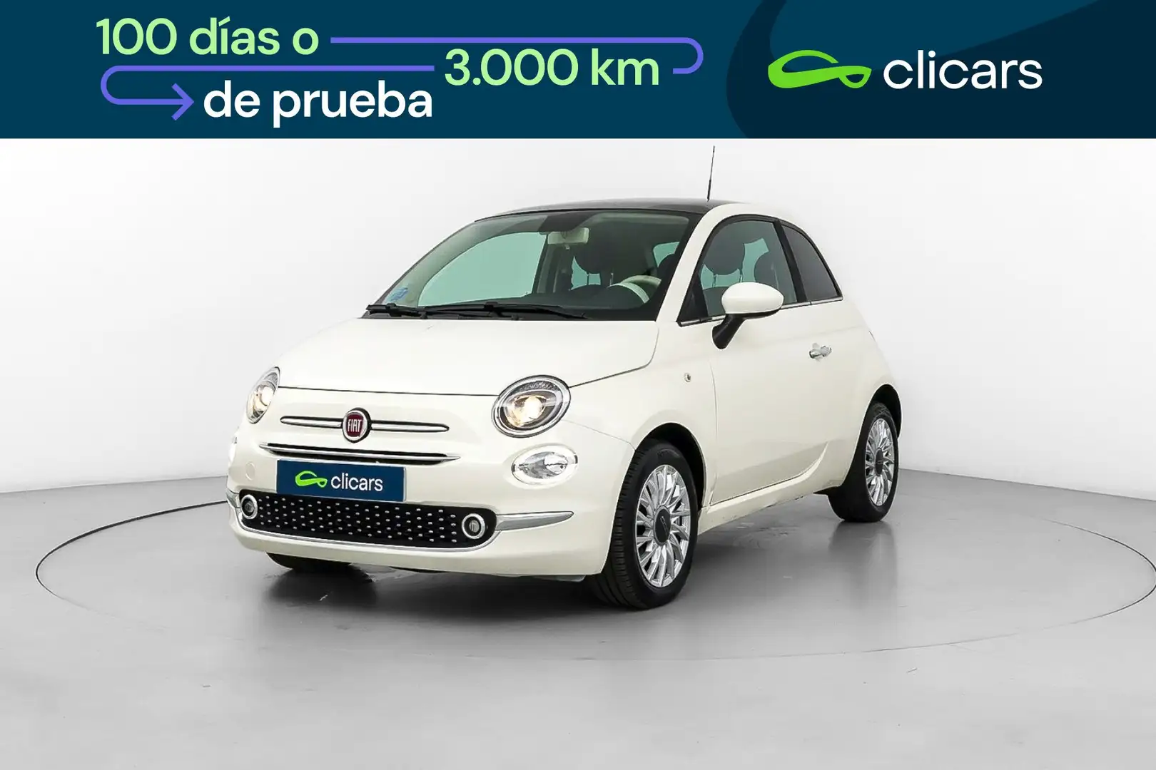 Fiat 500 1.0 Hybrid Monotrim 52kW Blanco - 1