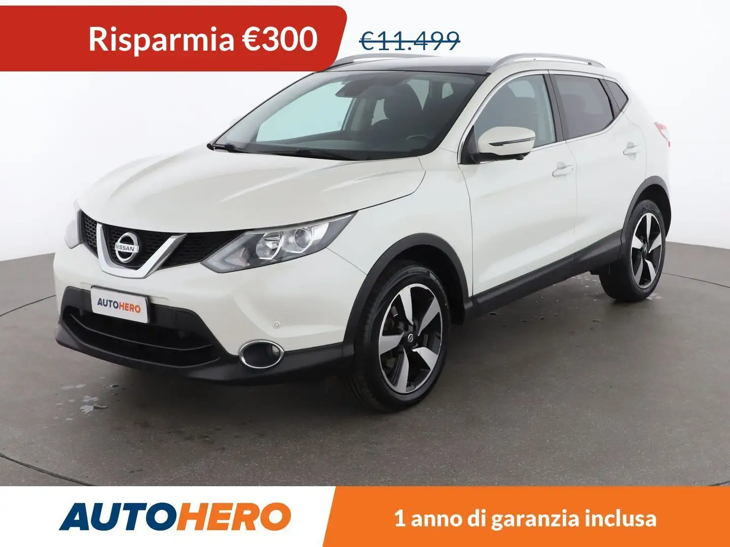 Nissan Qashqai 1.6 dCi 360 Bianco - 1