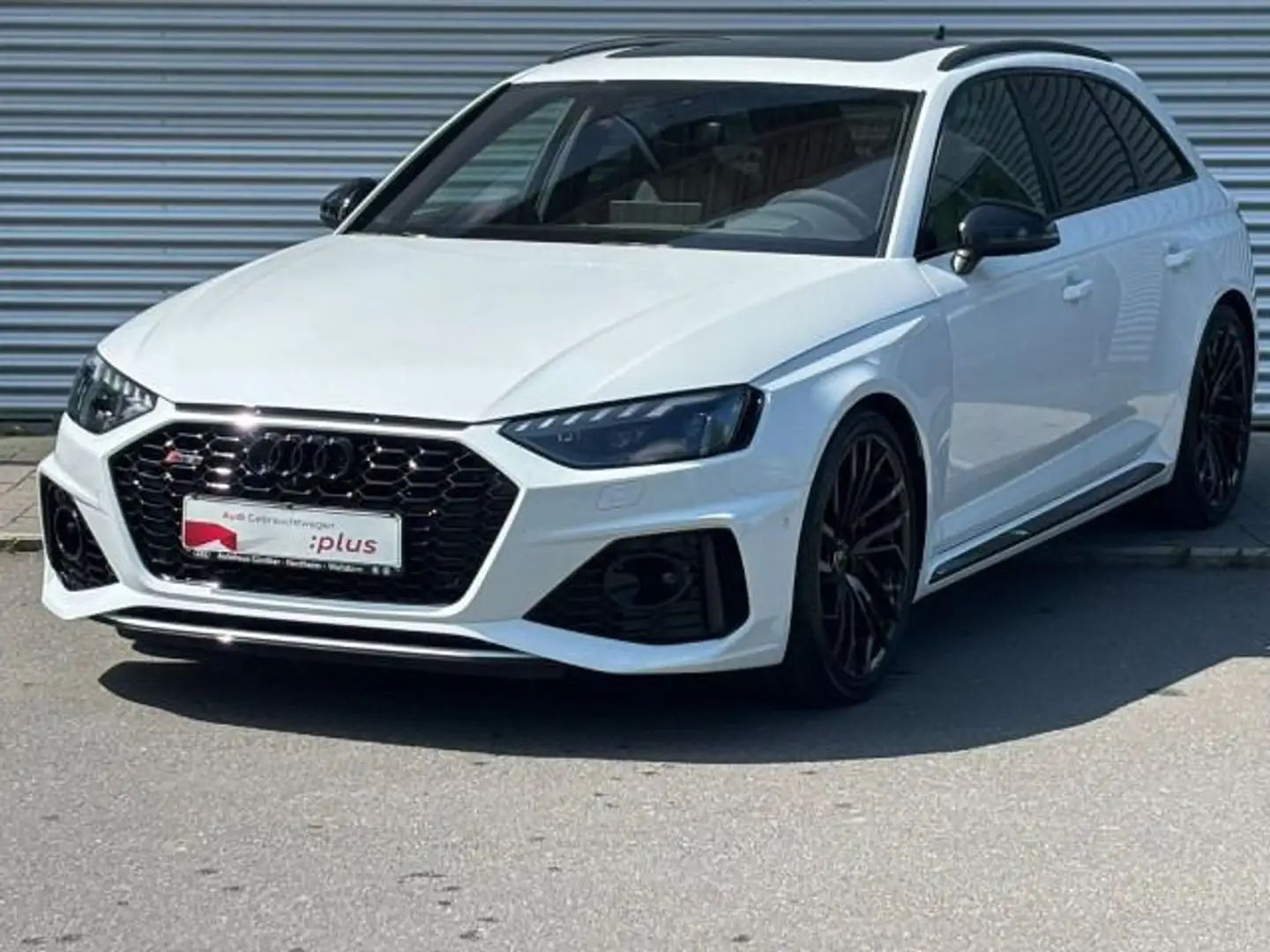Audi RS4 +WINTERRÄDER+DSC FAHRWERK+HUD+ Weiß - 2