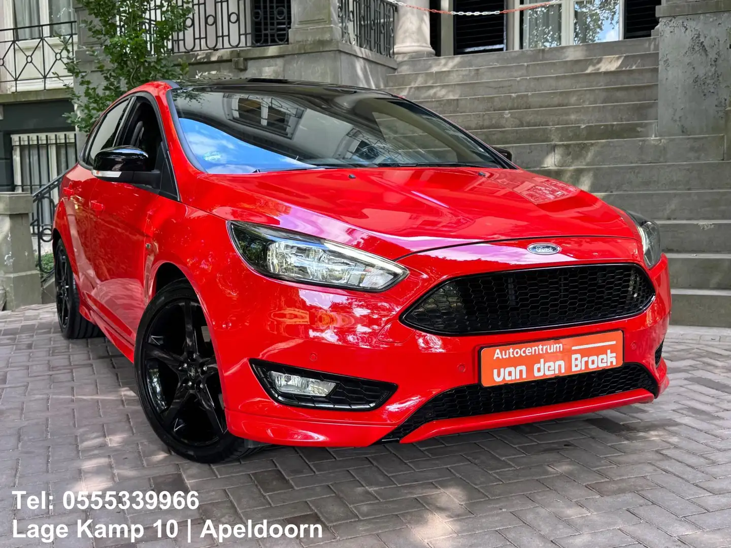 Ford Focus 1.5 ST-Line Red Edition 150Pk Climate Cruise Ctr S Rood - 2