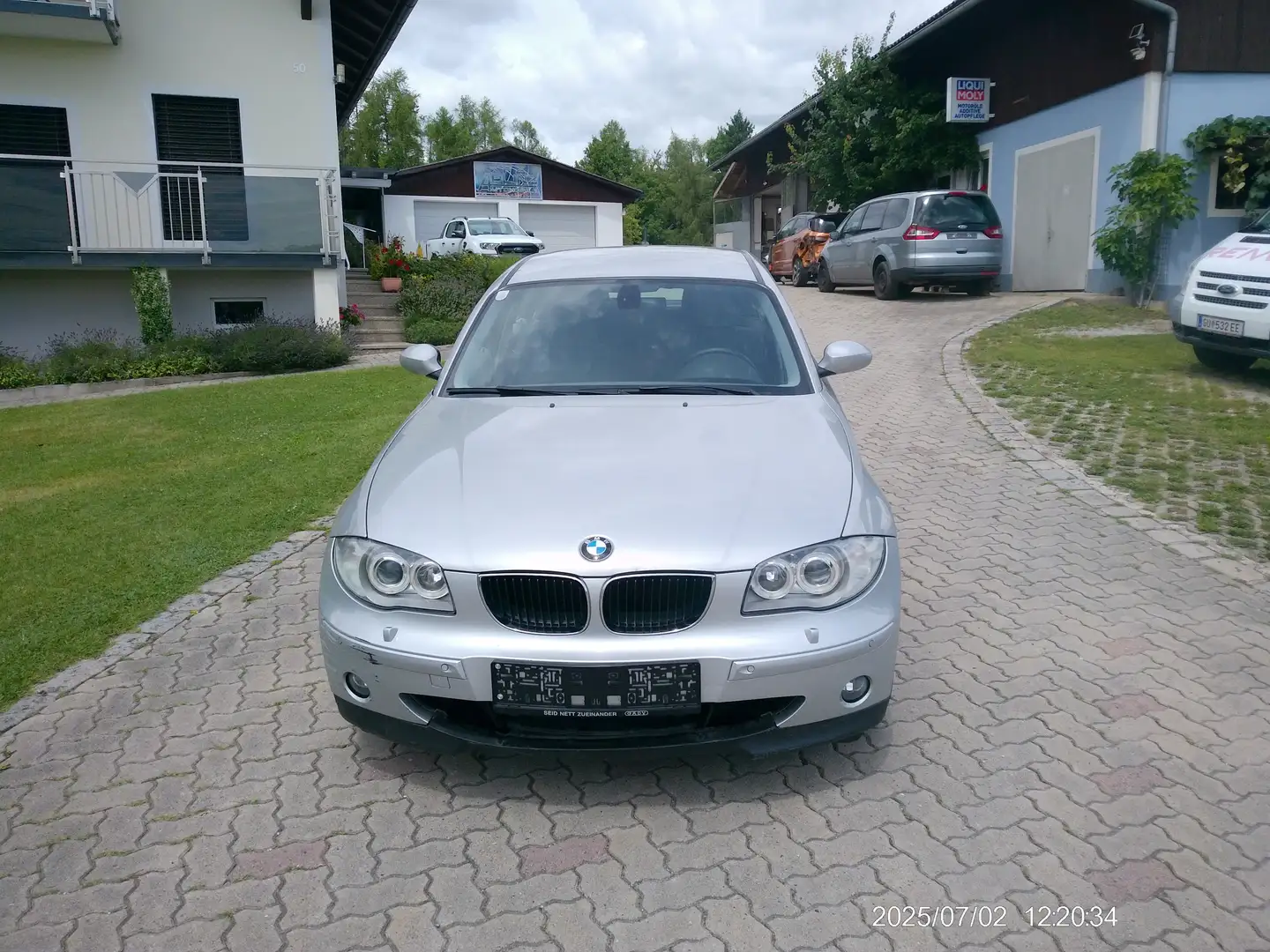 BMW 116 116i Österreich-Paket !! erst 70000KM!! Silver - 2