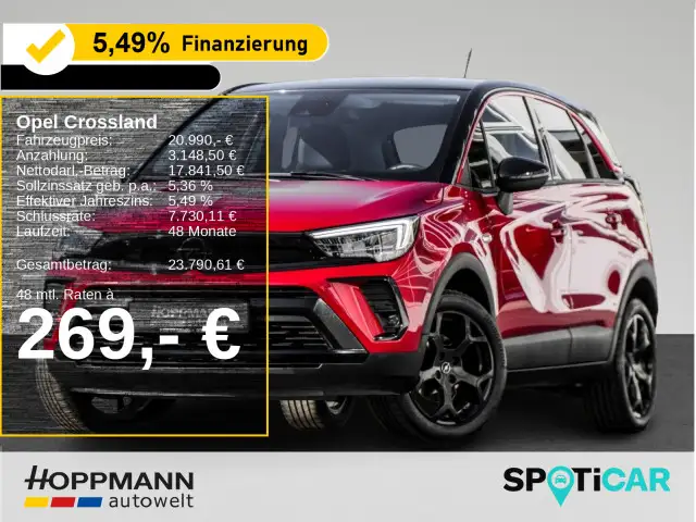 Opel Crossland GS*Navi*Kamera*PDC*SHZ*LHZ*