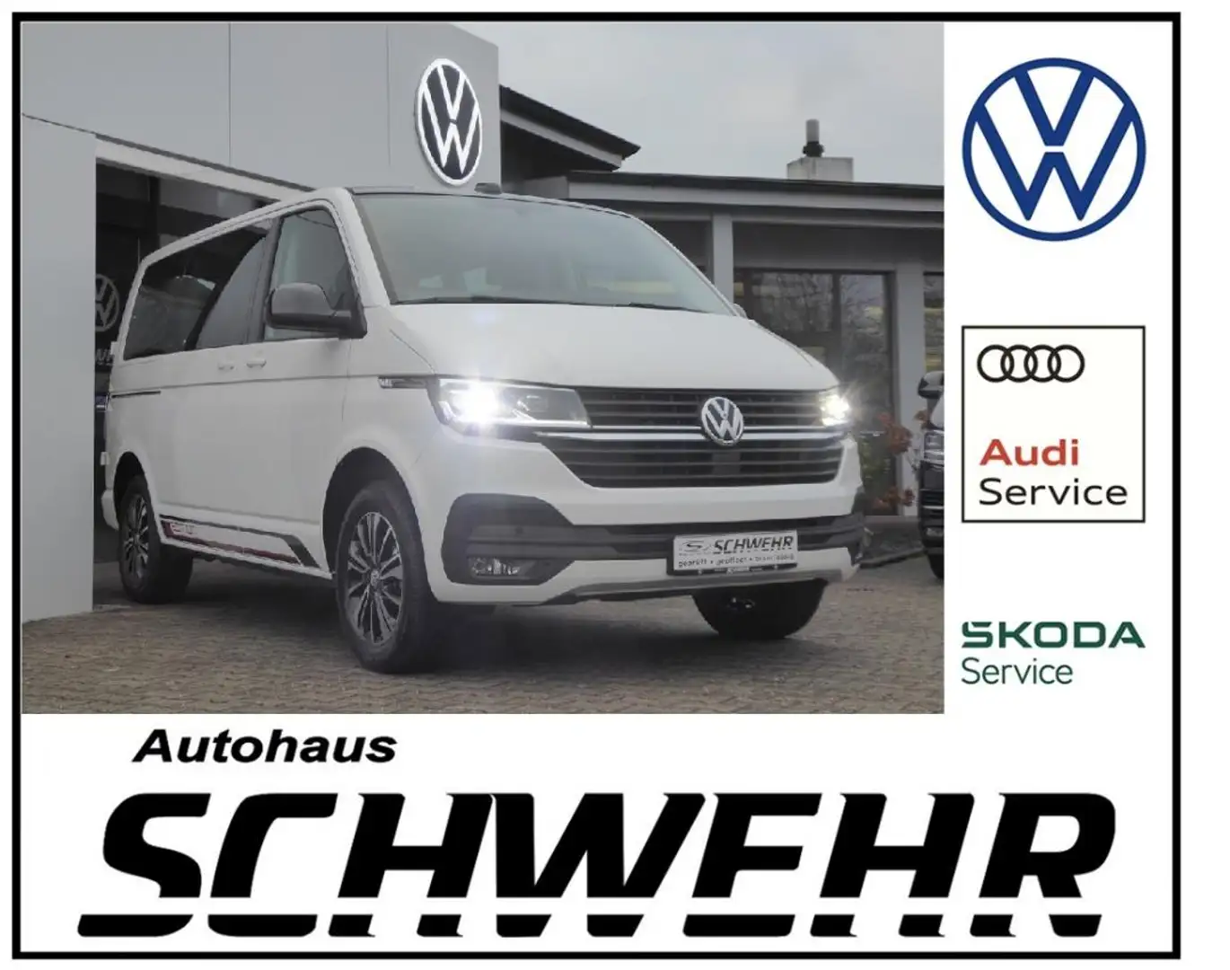 Volkswagen T6.1 Caravelle Trendline 2.0 TDI Edition Weiß - 1