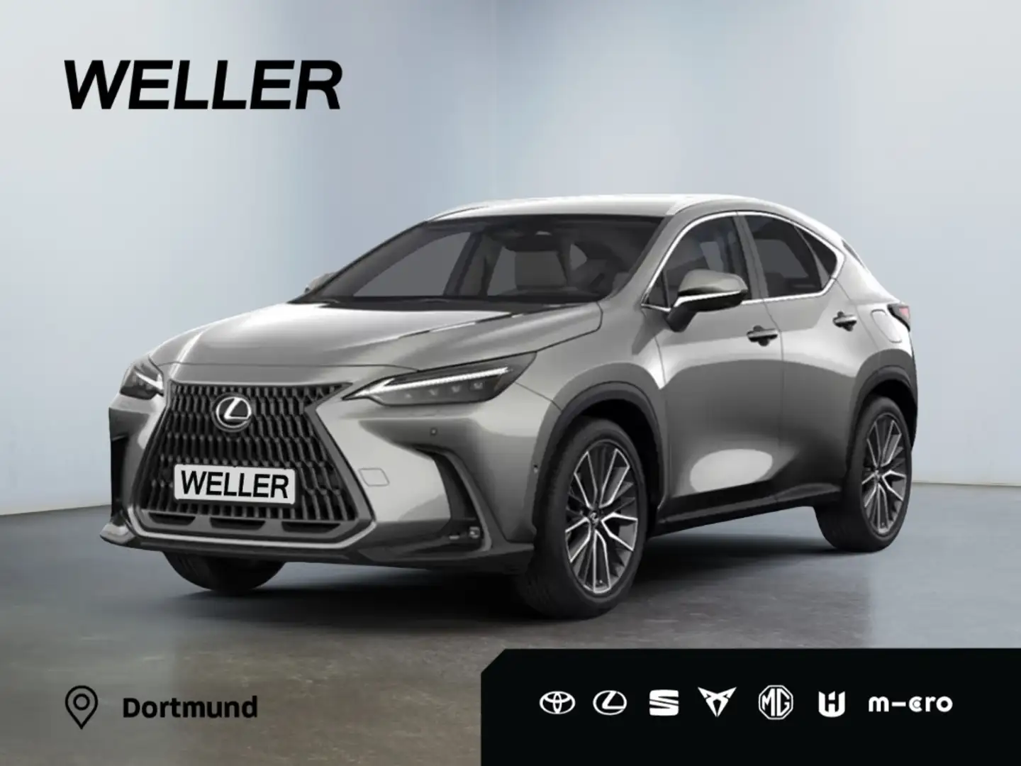 Lexus NX 350h Luxury Line *HUD*360*Navi*LED*Memory* Silber - 1