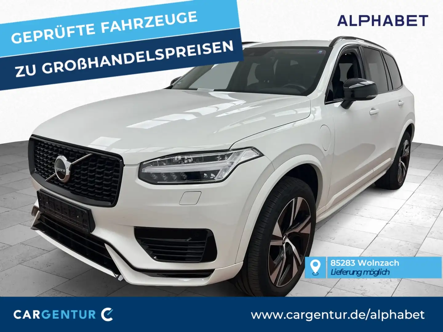 Volvo XC90 XC 90 T8 AWD R-Design Expression Plug-In White - 1
