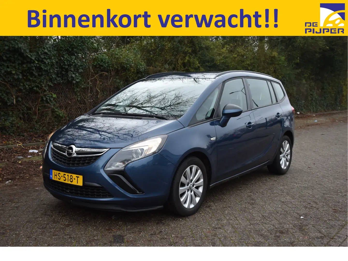 Opel Zafira Tourer 1.4 T Edition 7p. Nav | NL Auto | 7 Seat | Aut. | Bleu - 1