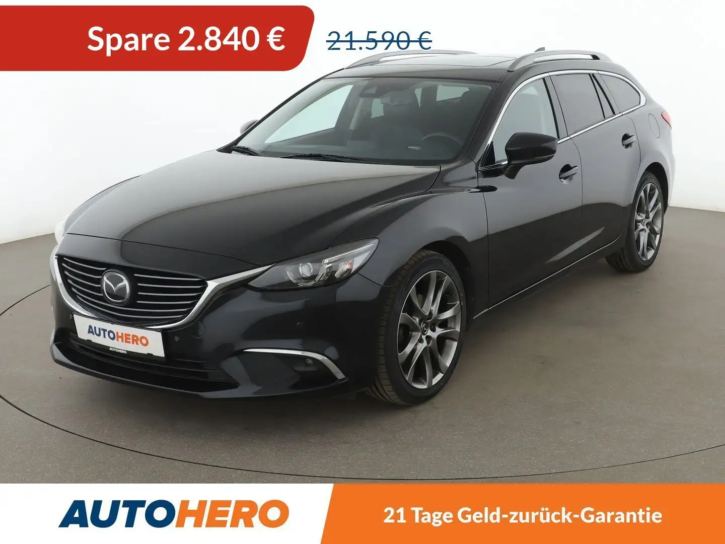 Mazda 6 2.5 Kizoku Intense Aut. *LED*ACC*CAM* Schwarz - 1