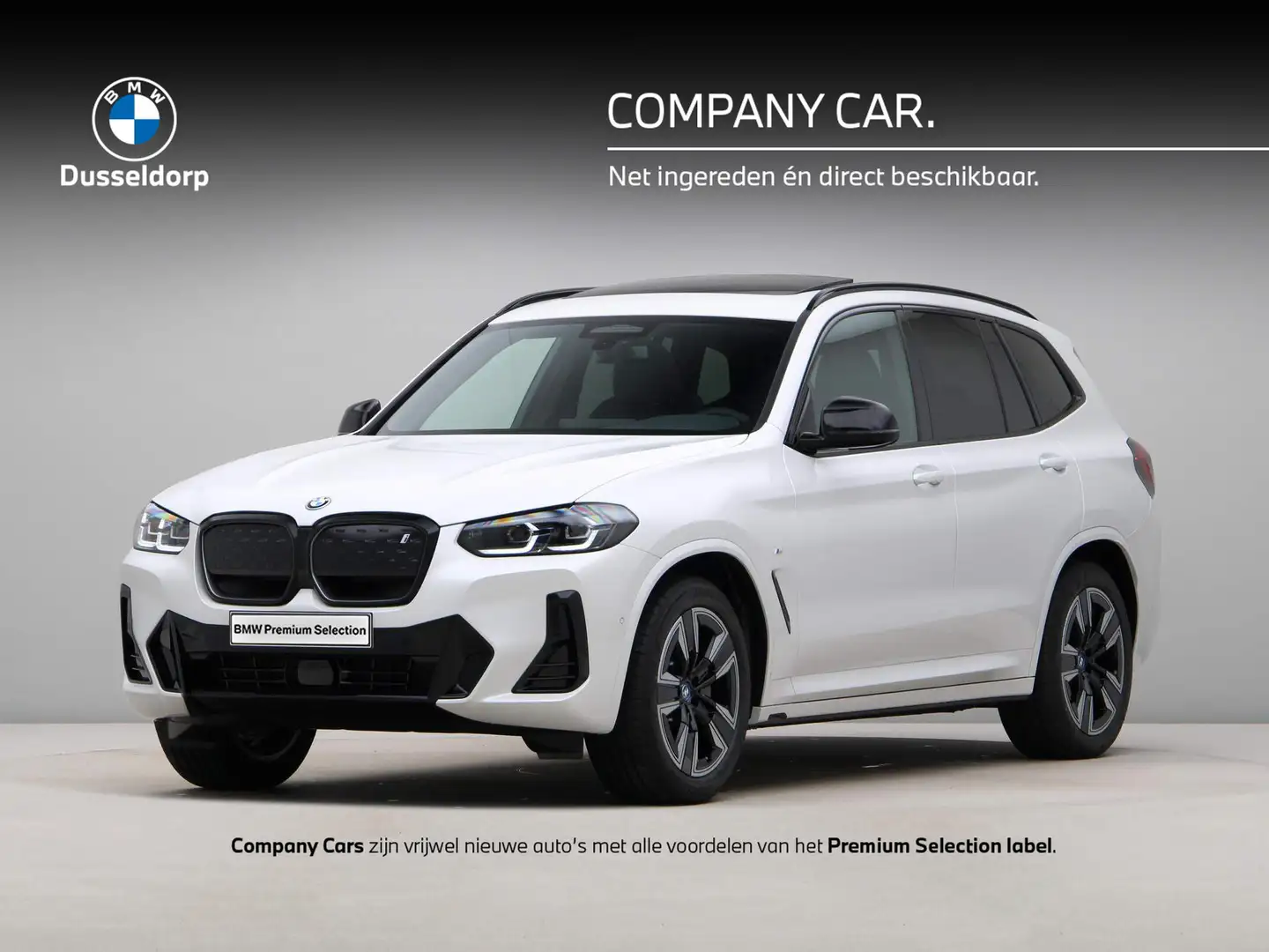 BMW iX3 Executive M-Sport 80 kWh Wit - 1