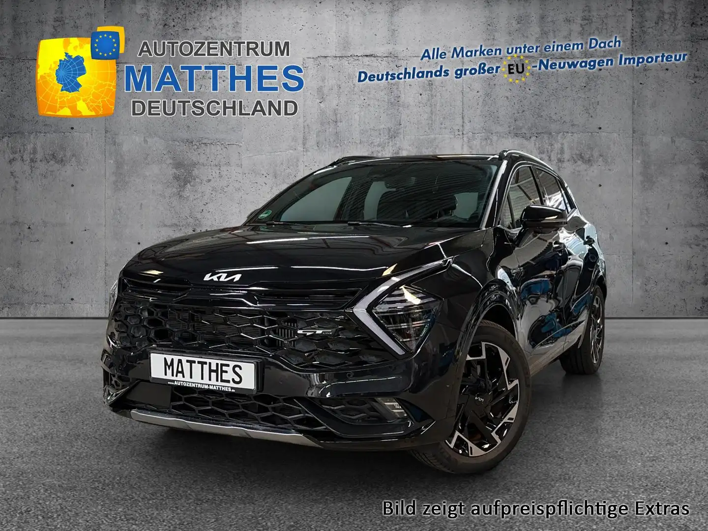 Kia Sportage 1.6 TGDI HEV AT Aktion! GT Line Leder NAVI 360°... Zöld - 1
