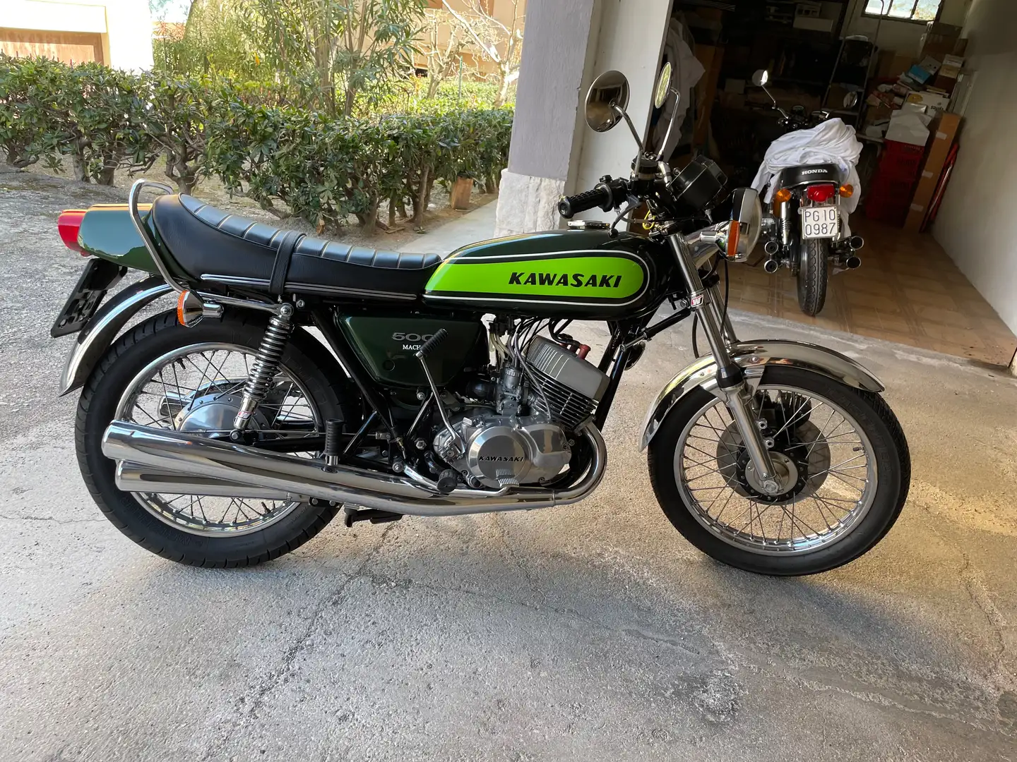 Kawasaki 500 H1 500h1f Vert - 2