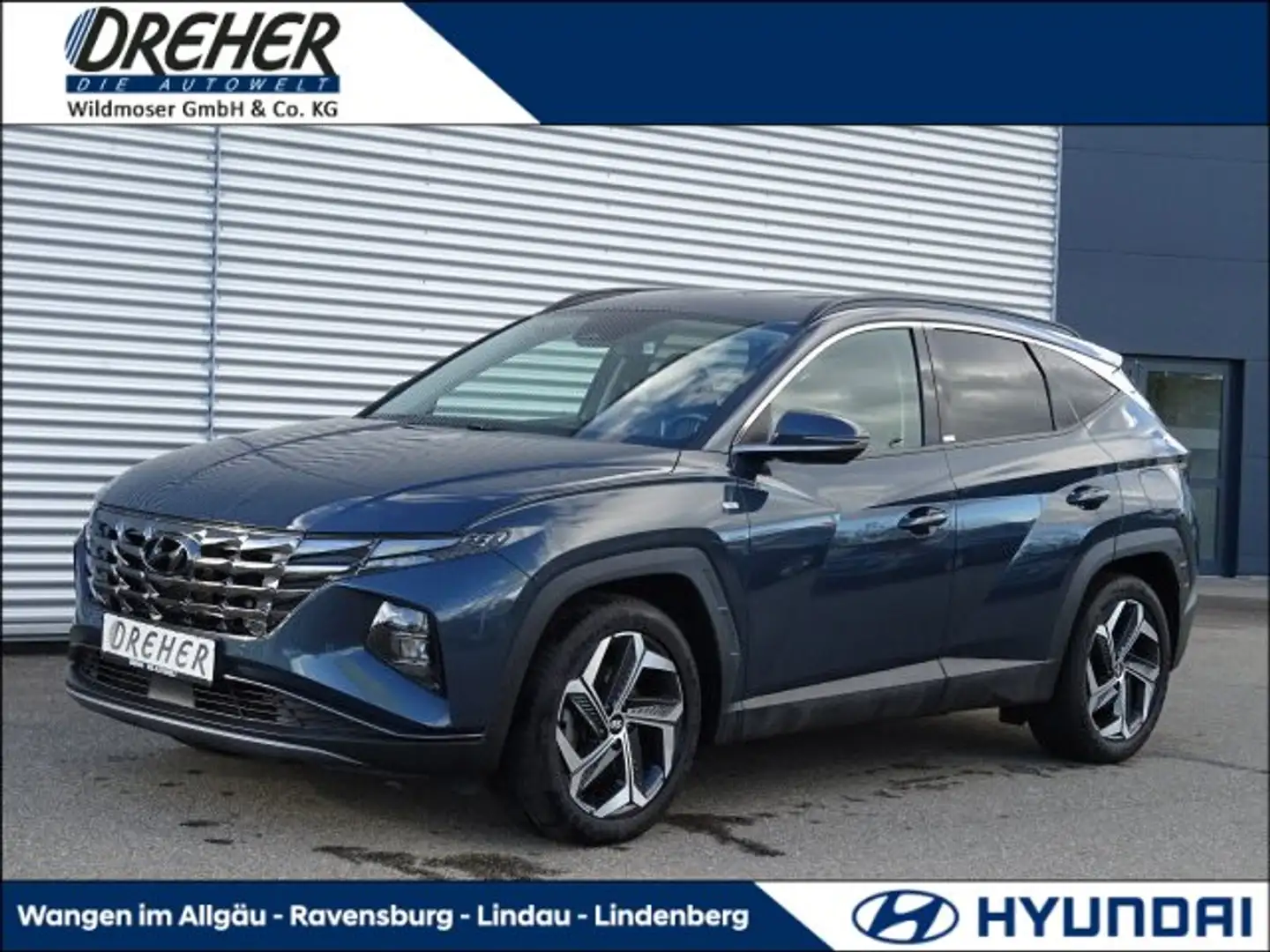 Hyundai TUCSON Tucson 1.6 T-GDI Prime Mild-Hybrid 2WD Navi/LED BC Blau - 1