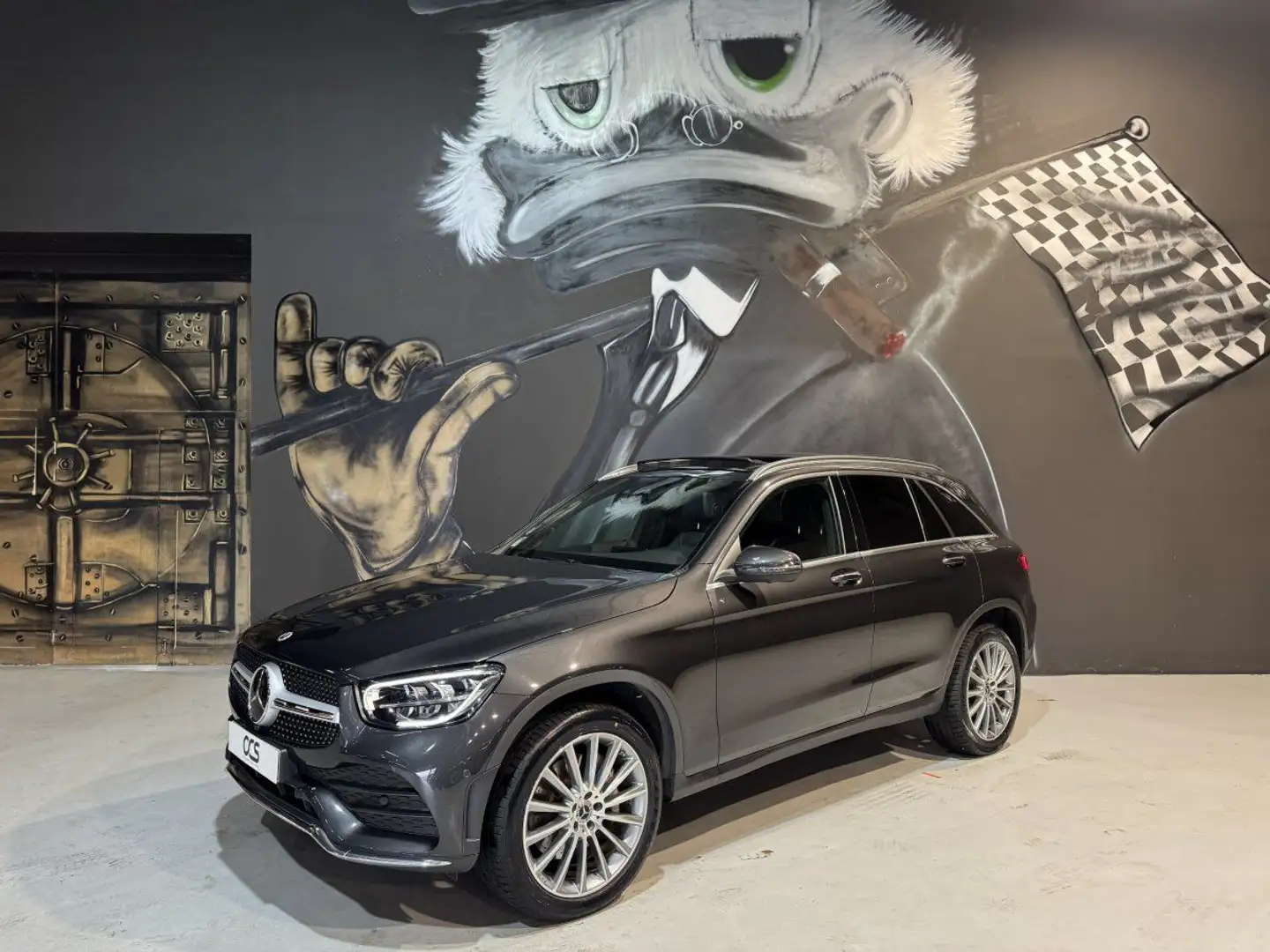 Mercedes-Benz GLC 300 300 DE AMG LINE 4MATIC Toit Ouvrant Gris - 1