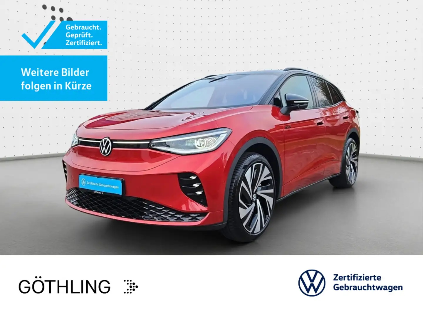 Volkswagen ID.4 GTX 4M*NAVI*WP*KAM*ASG*21Zoll*IQ-Light*SHZ* Rot - 1