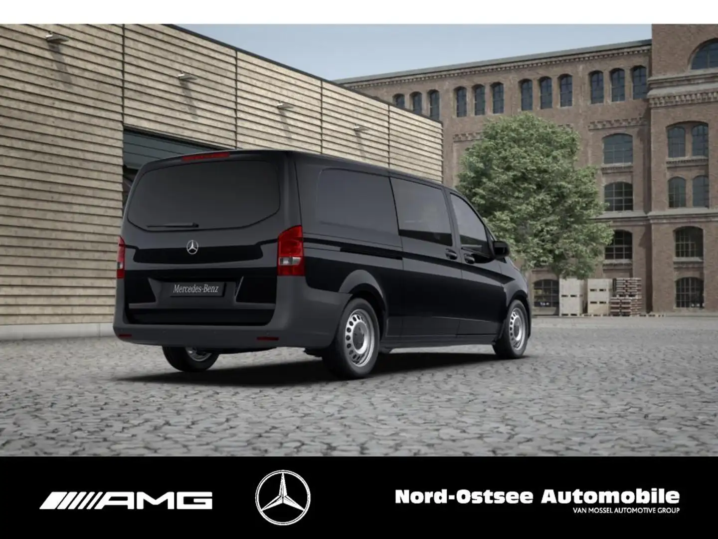 Mercedes-Benz Vito 116 MIXTO EXTRALANG KLIMA NAVI 5 SITZE Schwarz - 2
