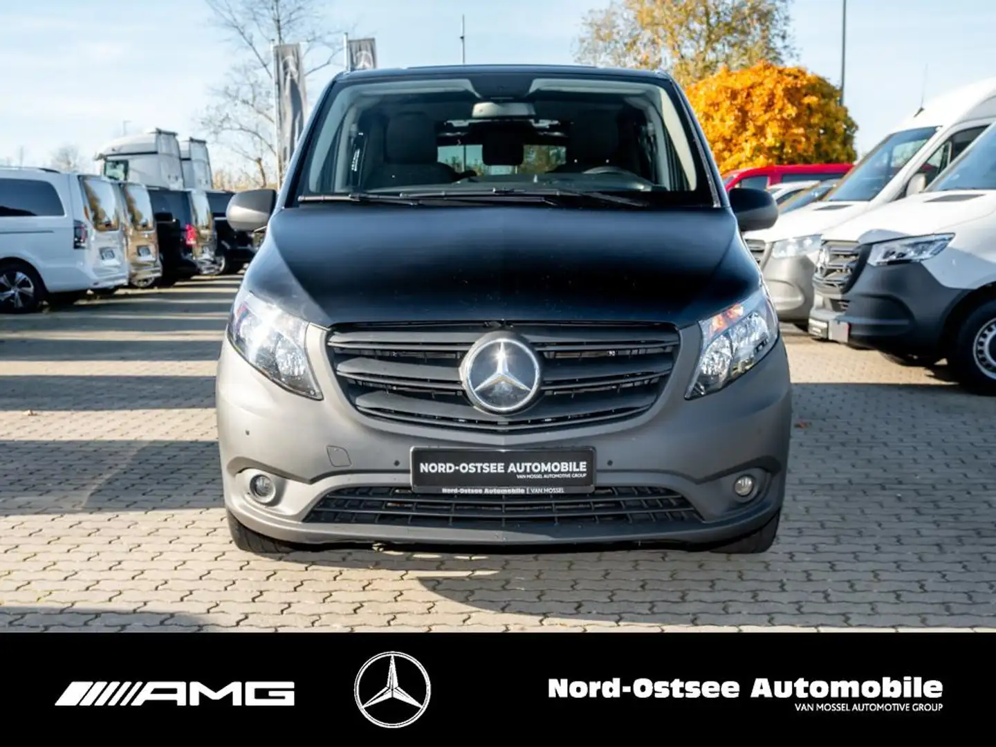 Mercedes-Benz Vito 116 MIXTO EXTRALANG KLIMA NAVI 5 SITZE Schwarz - 2