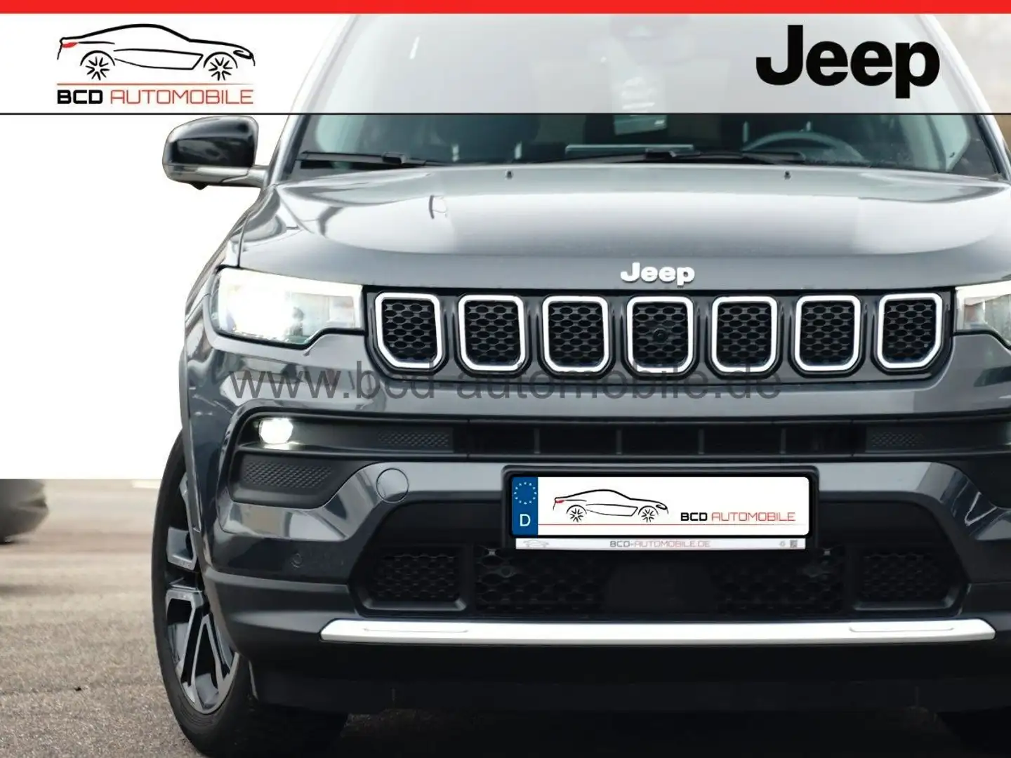 Jeep Compass LIMITED*FACELIFT*ACC*360°*APPLE*LED*SHZ* Grau - 1