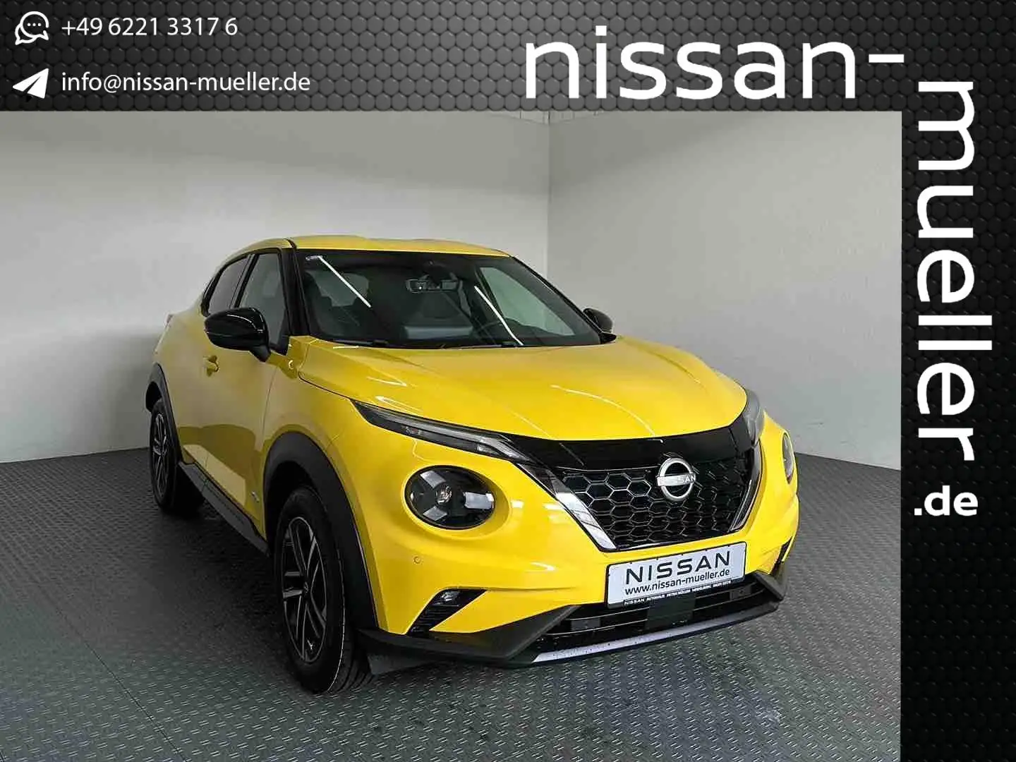 Nissan Juke 1.6 HYBRID 143 PS 4AMT N-Connecta Winter Jaune - 1