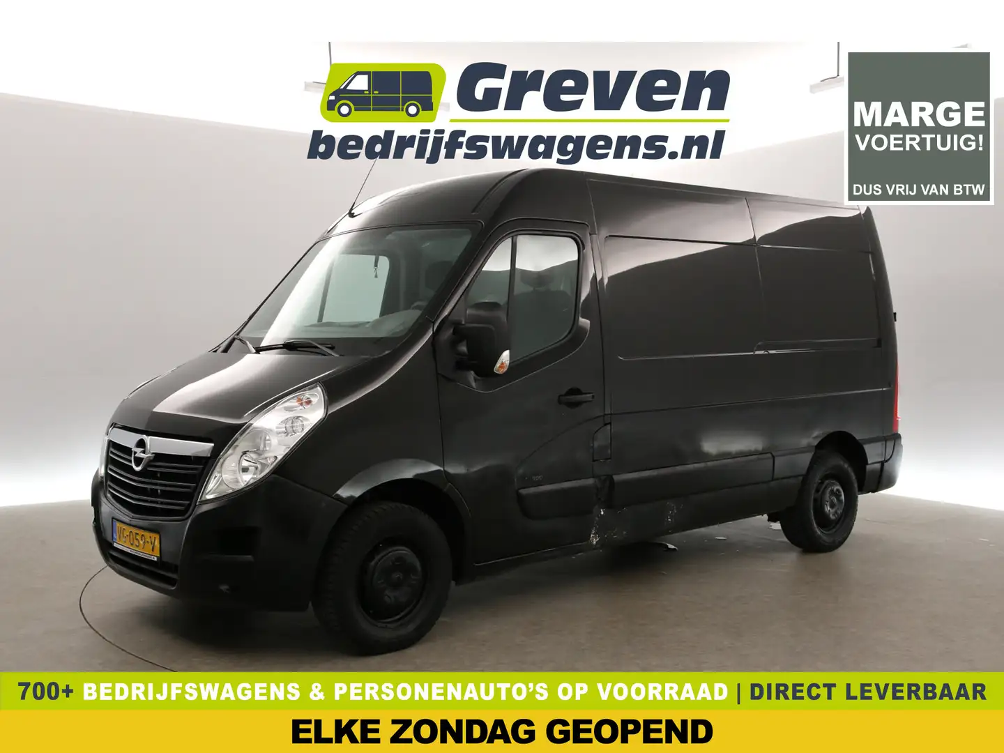 Opel Movano 2.3 CDTI L2H2 | APK tot 06-2026 | Automaat Airco C Zwart - 1