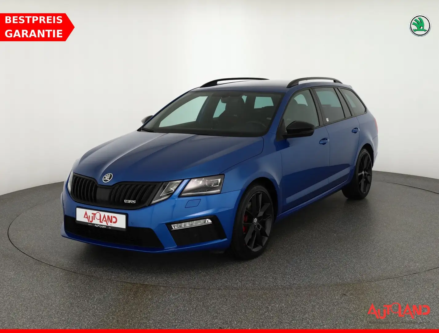 Skoda Octavia Combi 2.0 TDI RS LED Navi Sitzheizung Blau - 1