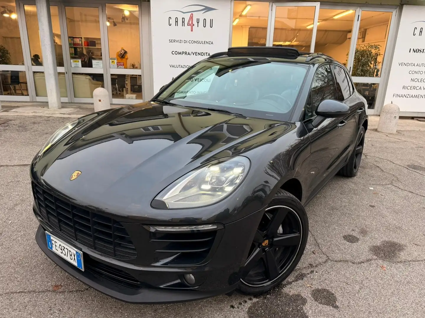 Porsche Macan Macan S 3.0d 250cv pdk, TETTO PANORAMICO APRIBILE Grigio - 1